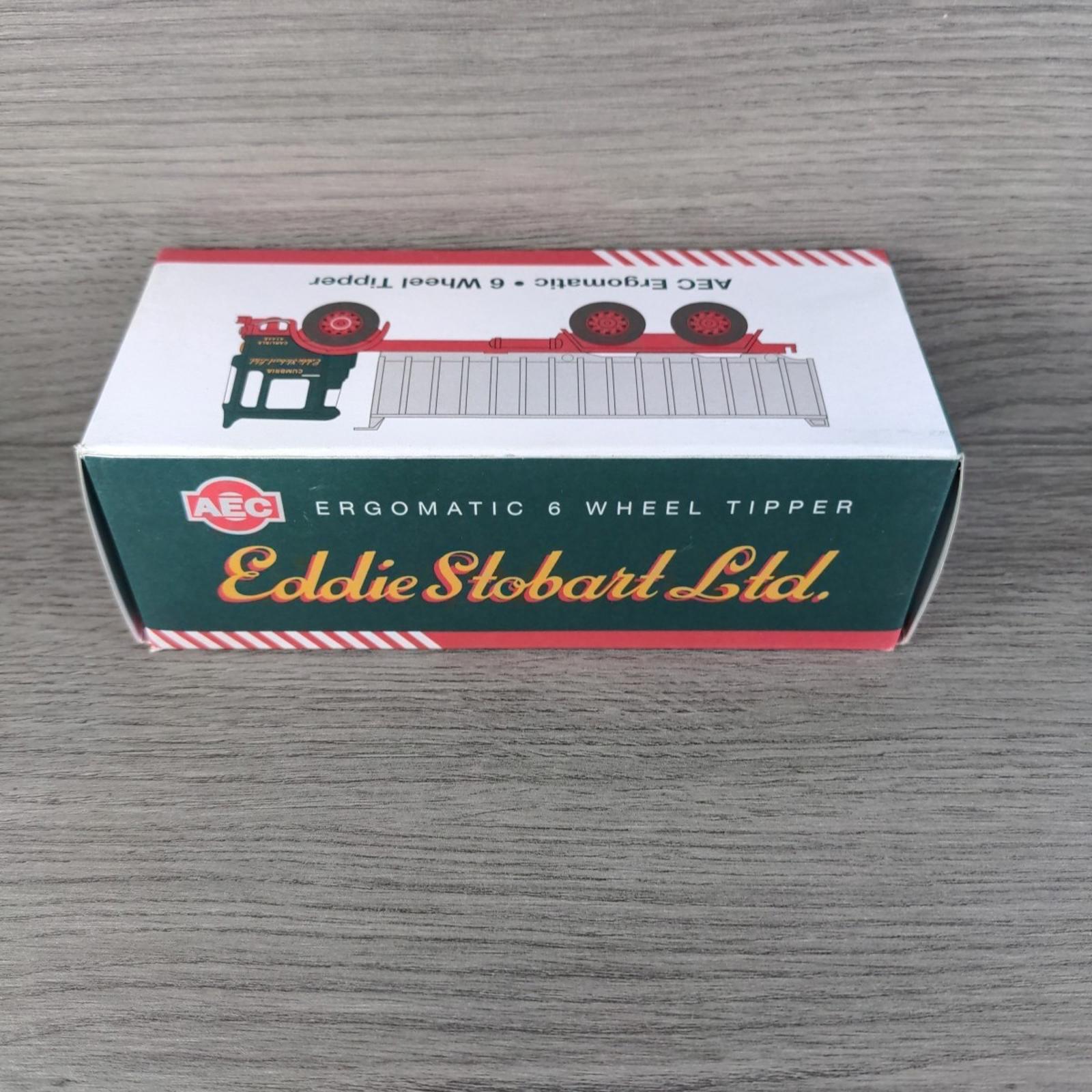 Atlas Editions Eddie Stobart ACE Ergomatic 6 Wheel Tipper 1:76 Scale Die-Cast