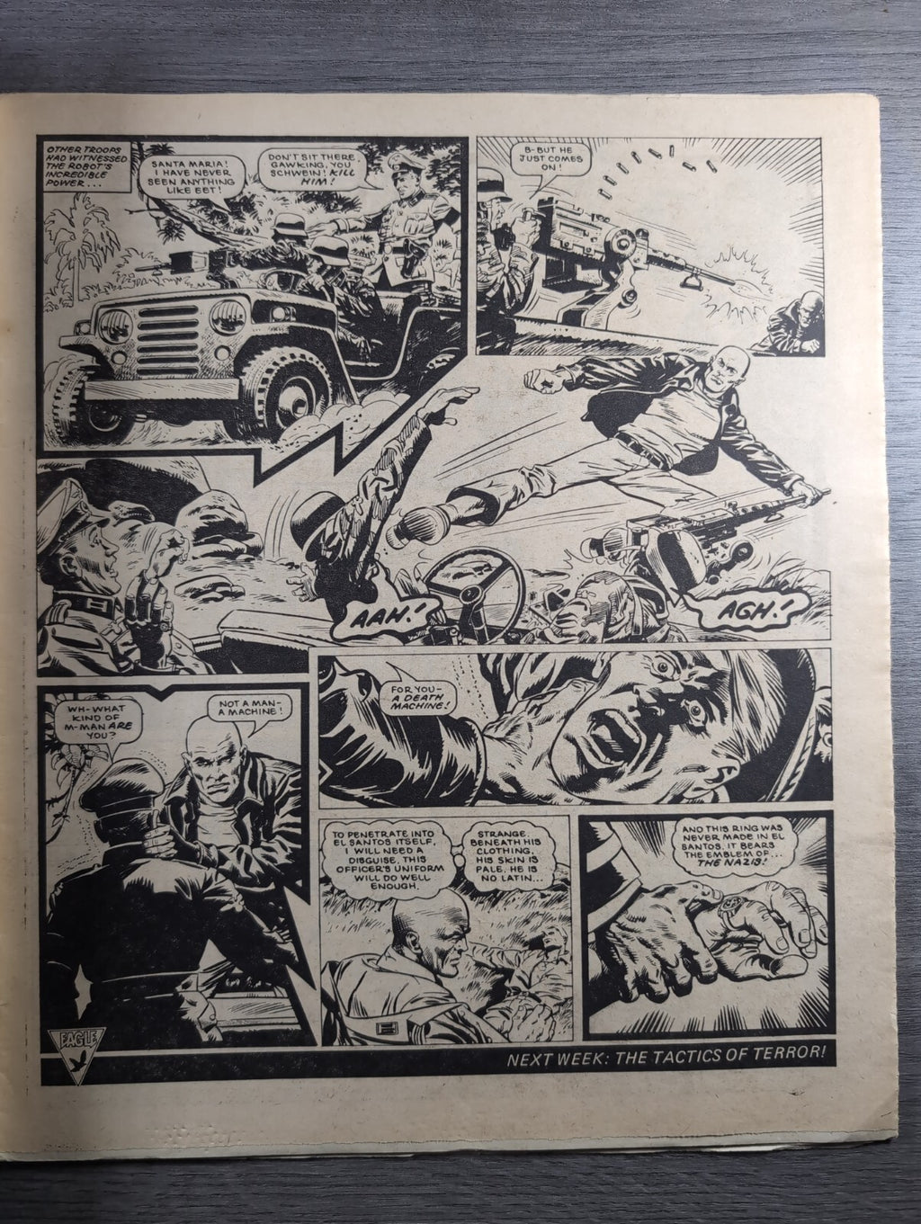 Eagle Comic 15th October 1983 Vintage Retro UK Comic