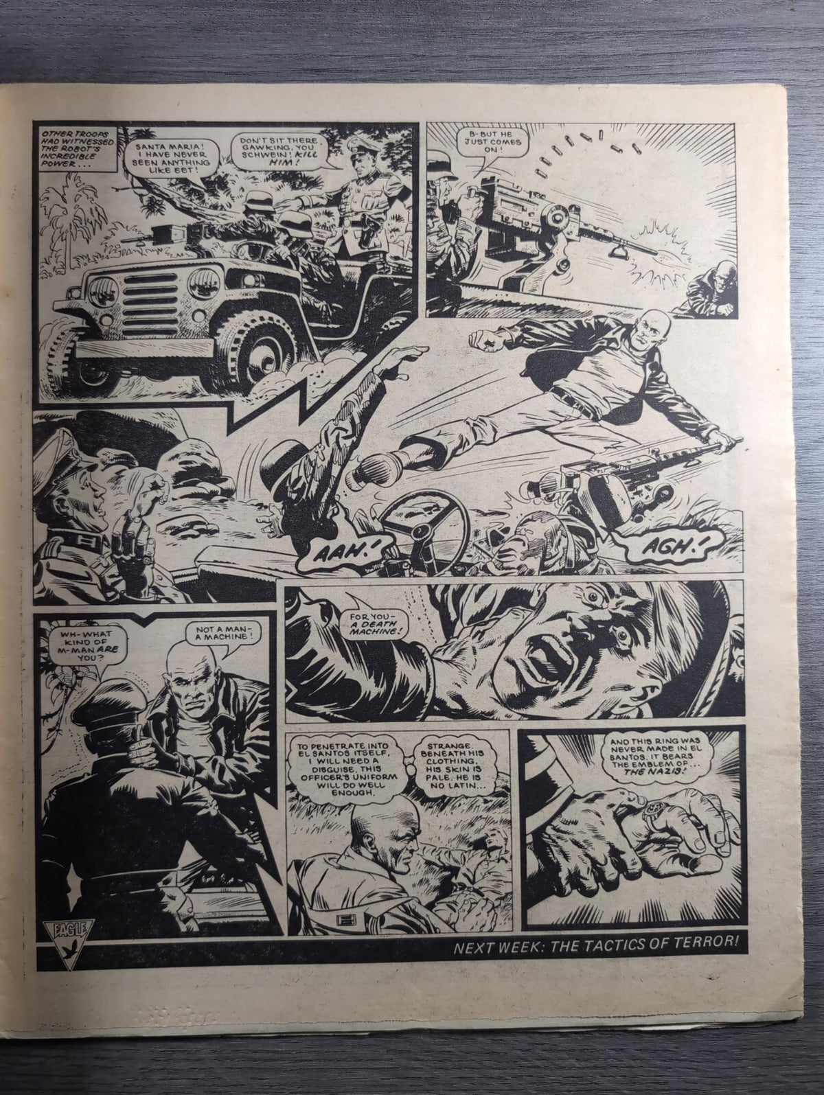 Eagle Comic 15th October 1983 Vintage Retro UK Comic