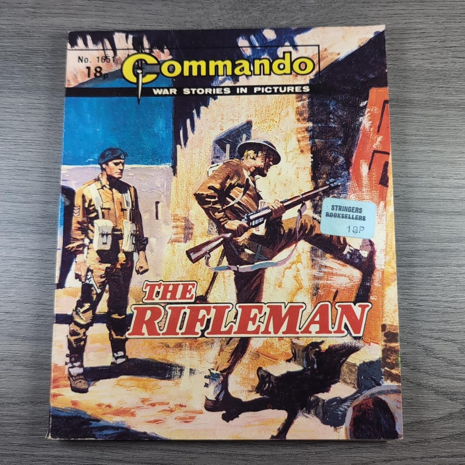 Commando Comic Issue Number 1651 The Rifleman Vintage War Comic