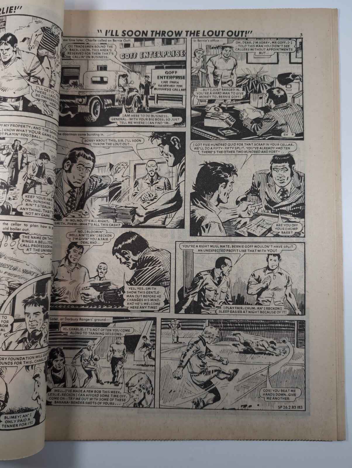 Spike Comic Issue No.6 Feb 26th 1983 D.C Thomson Vintage Retro Comic