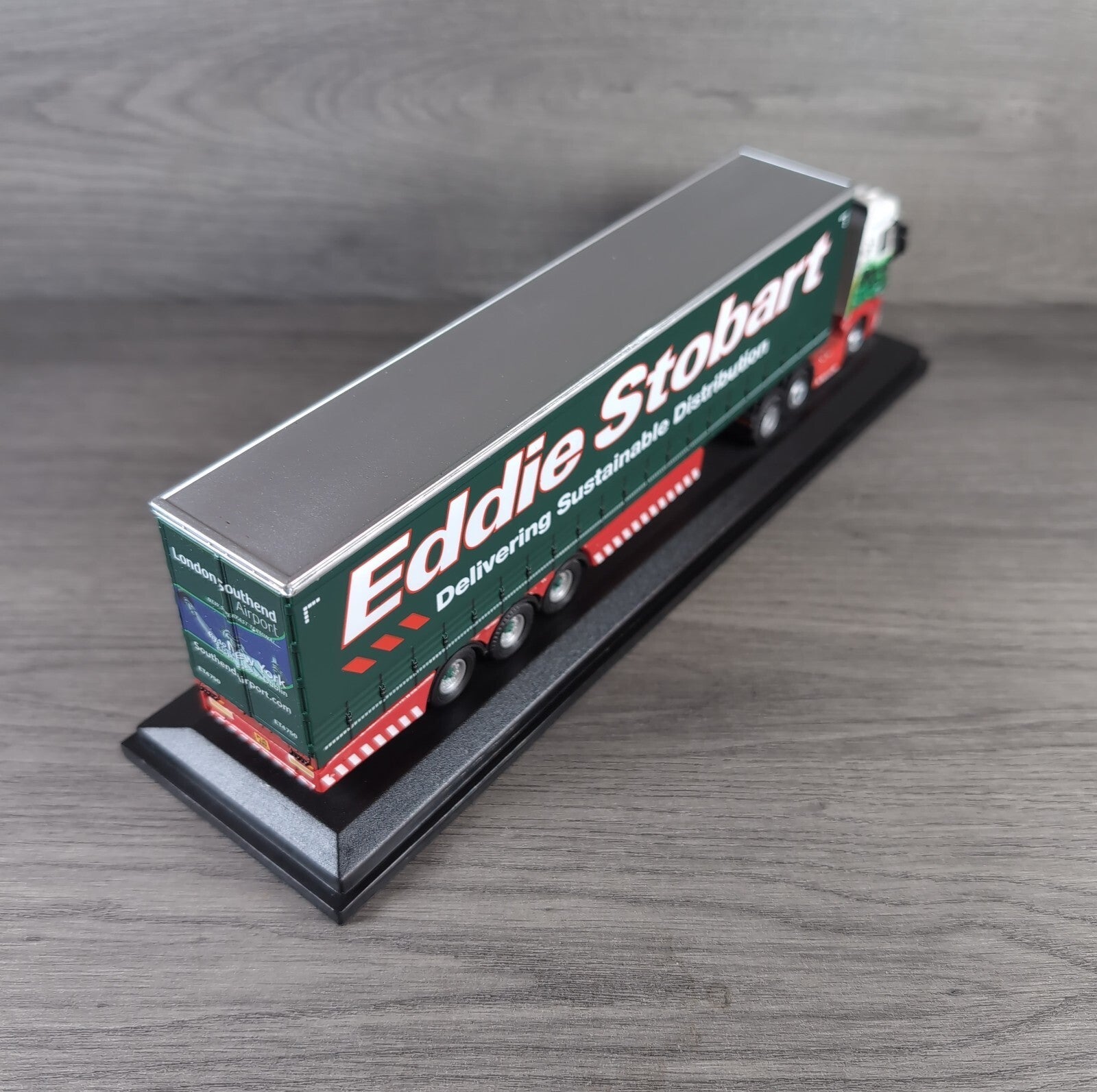 Atlas Editions Eddie Stobart Scania Highline Curtainside Adrienne H5699 1:76