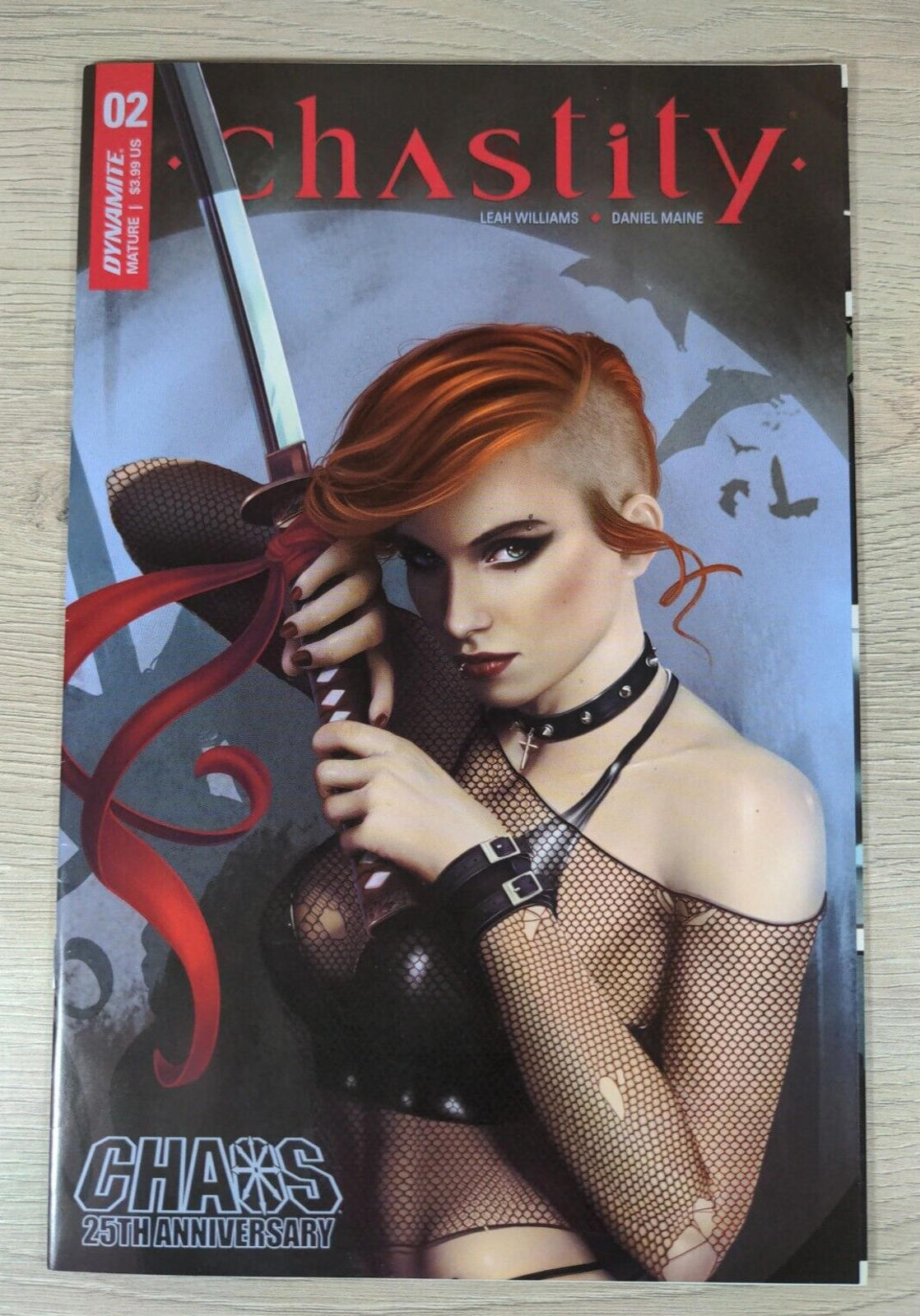 Dynamite Comics Chastity Issue 2 Chaos 25th Anniversary 2019 - Retrorama UK