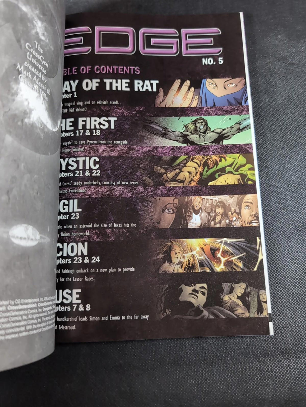 Edge Vol 5 Cross Generation Comics Paperback 2002 Graphic Novel