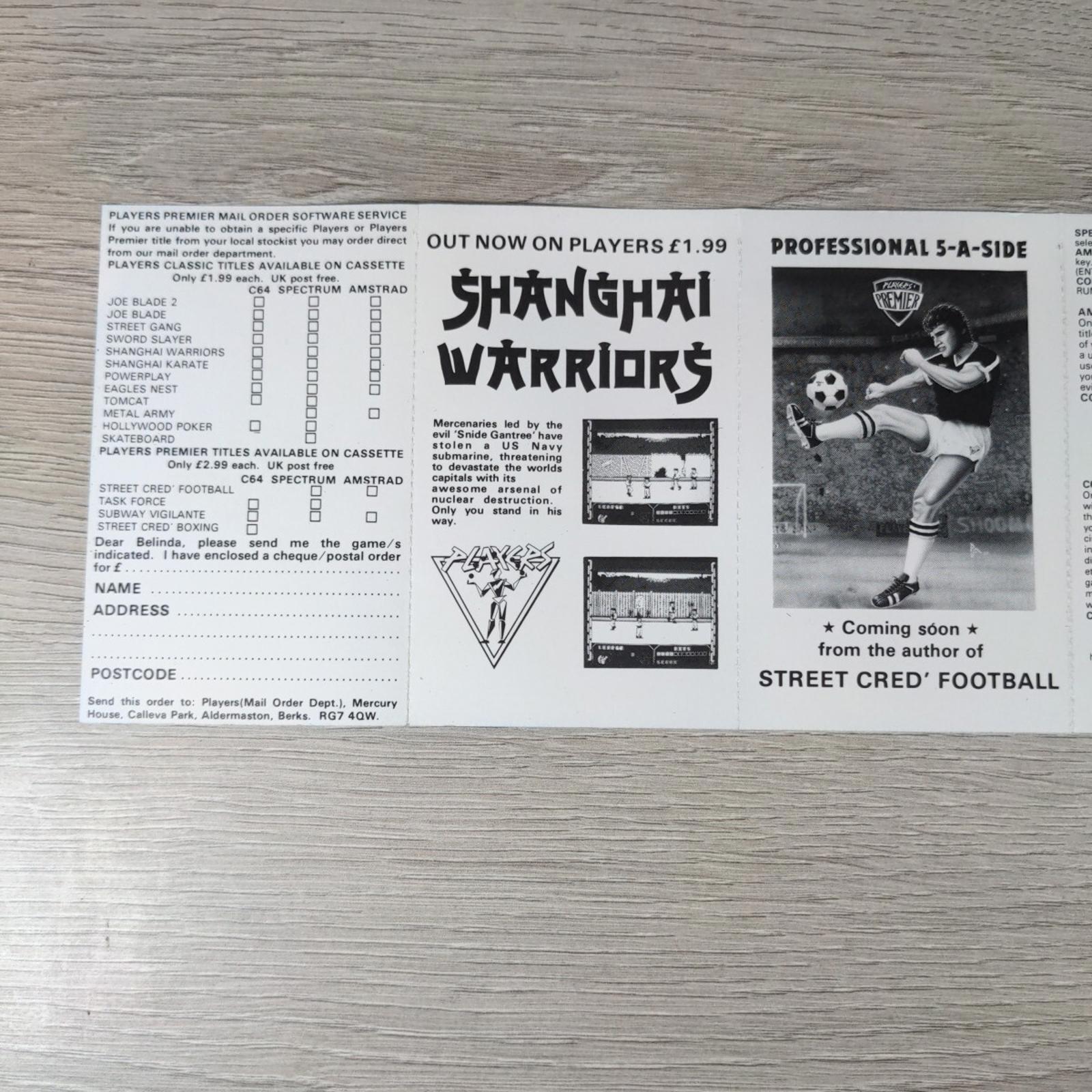 Subway Vigilante ZX Spectrum 48K 128K Video Game Cassette Tested & Working
