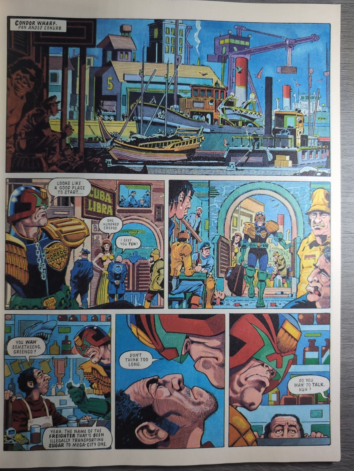 2000AD Prog 874 Featuring Judge Dredd Comic 11th Feb 1994 Including Poster