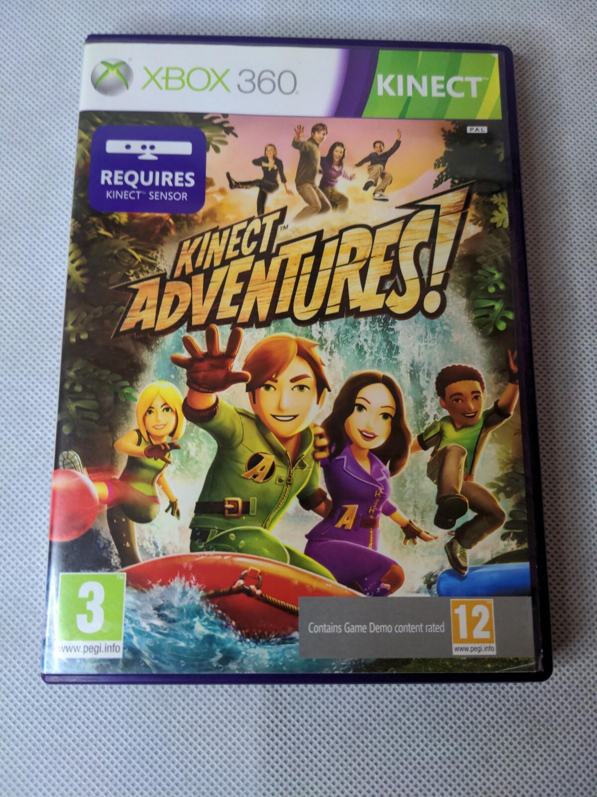 Kinect  Adventures XBOX 360 Video Game Very Good Condition With Manual