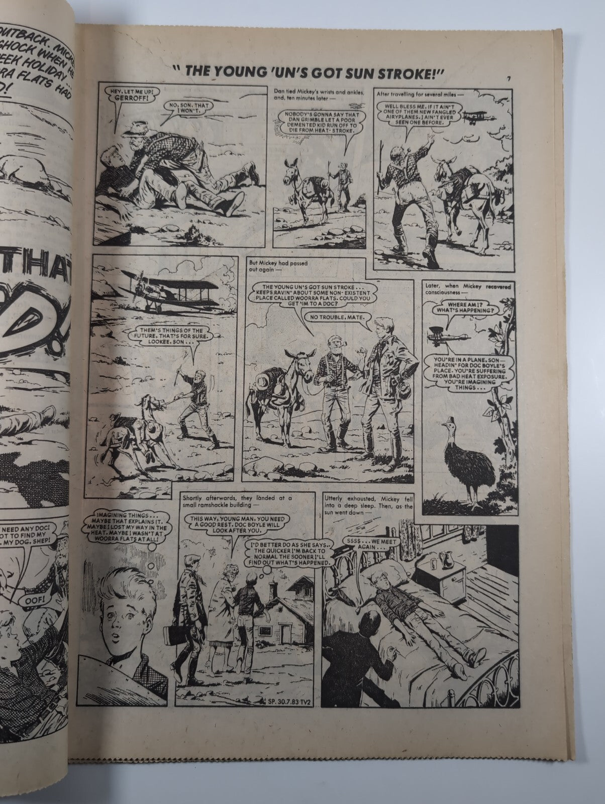 Spike Comic Issue No. 28 July 30th 1983 D.C Thomson Vintage Retro Comic