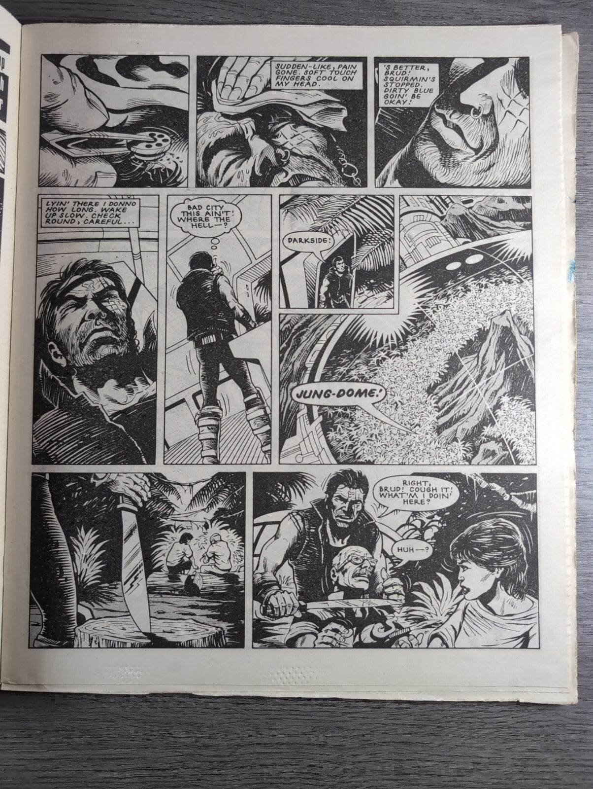 2000AD Prog 473  Featuring Juddge Dread Comic Date 7th June 1986 Vintage Comics