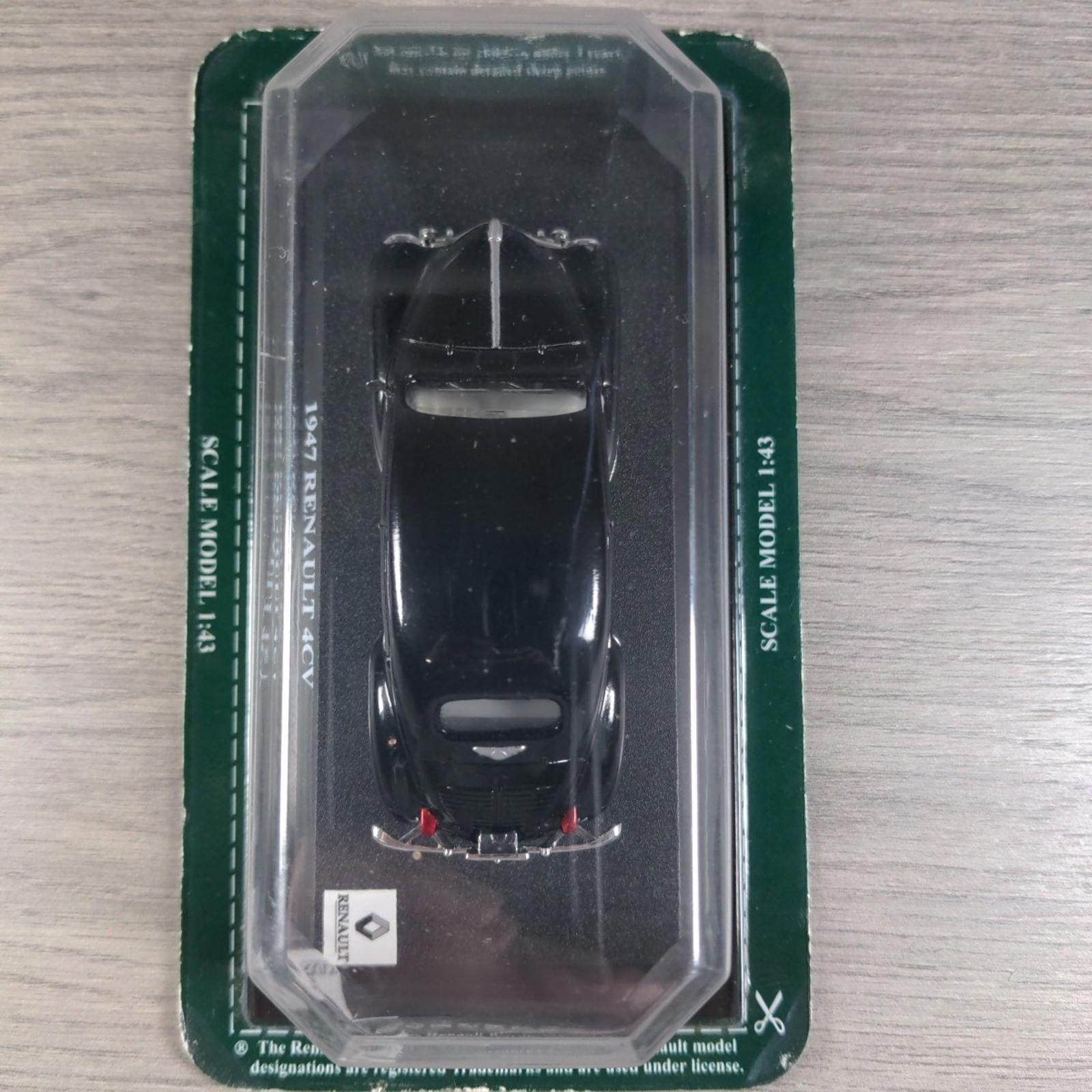 Del Prado Ultimate Car Collection 1947 Renault 4CV Diecast 1:43 Scale Model