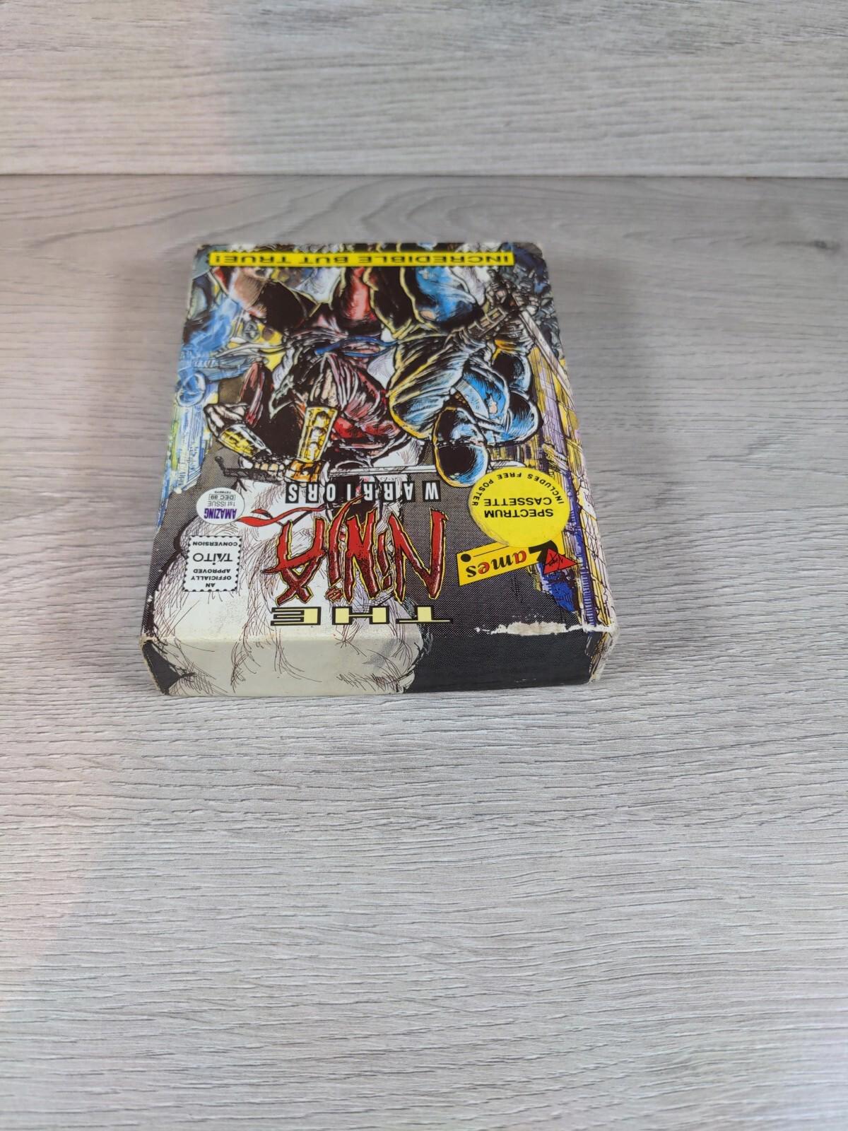The Ninja Warriors ZX Spectrum 48K 128K Video Game Cassette Tested & Working