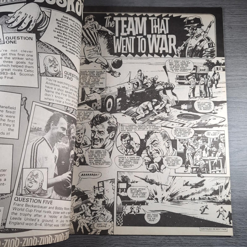 Roy of The Rovers 7th September 1985 Vintage Comic IPC Magazines