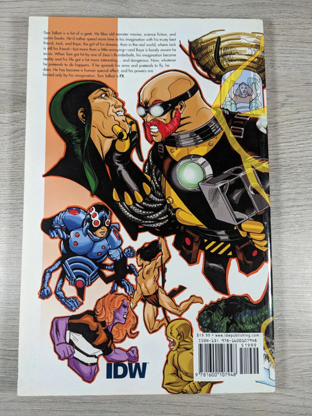 FX 2: The Lost Land Wayne Osborne IDW Paperback 2011 Graphic Novel
