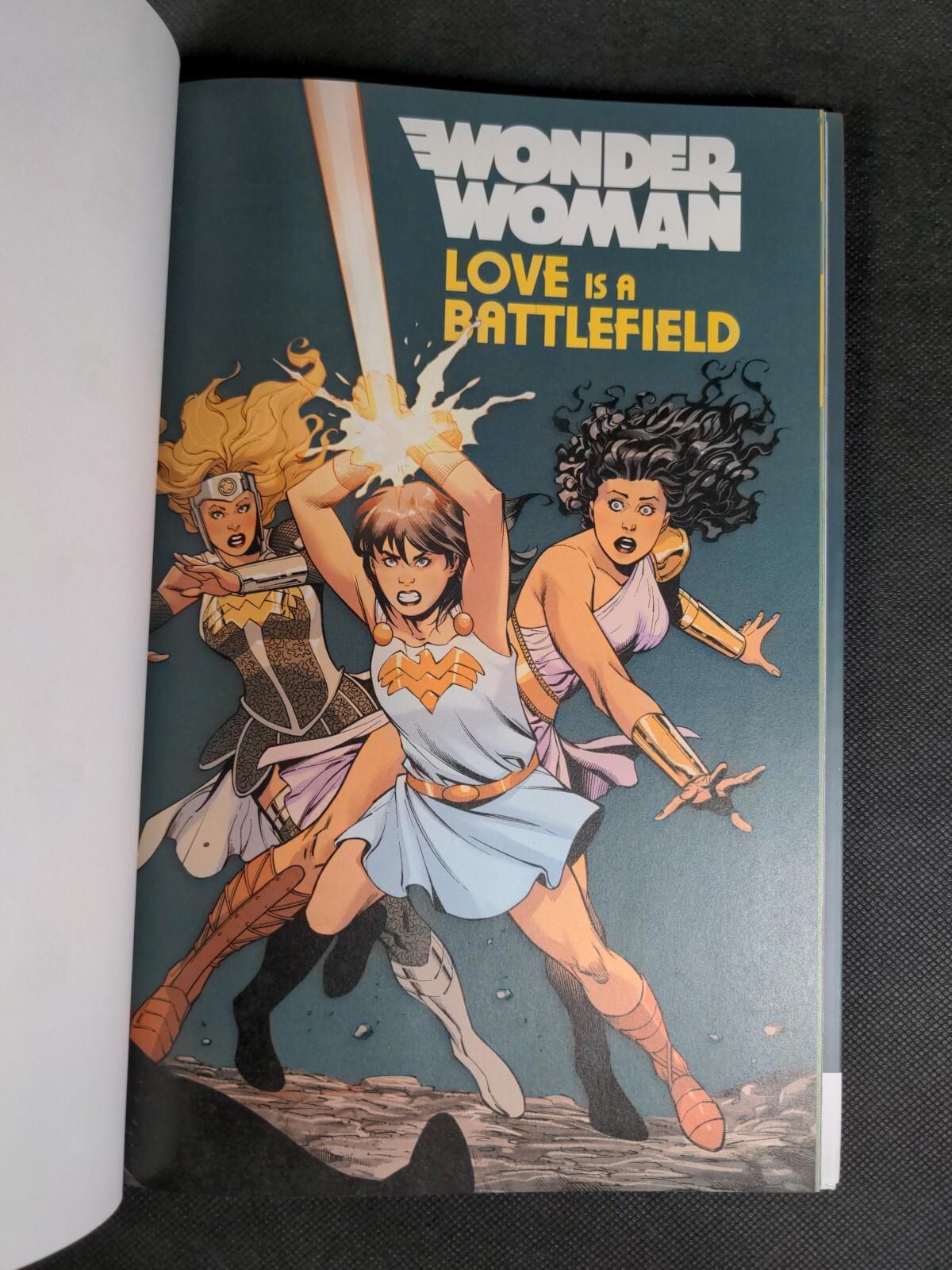 Wonder Woman Love is a Battlefield Vol. 2 Hardcover First Edition Graphic Novel - Retrorama UK