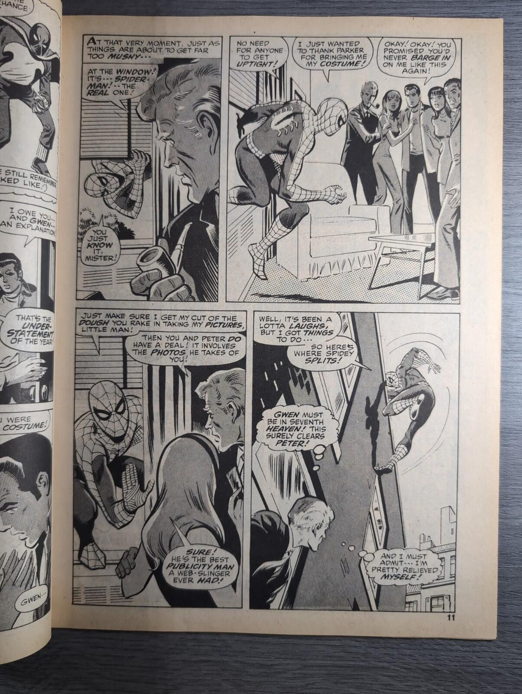 Spider-Man Comics Weekly No 112 Marvel Comics UK 5th April 1975 Vintage Comic