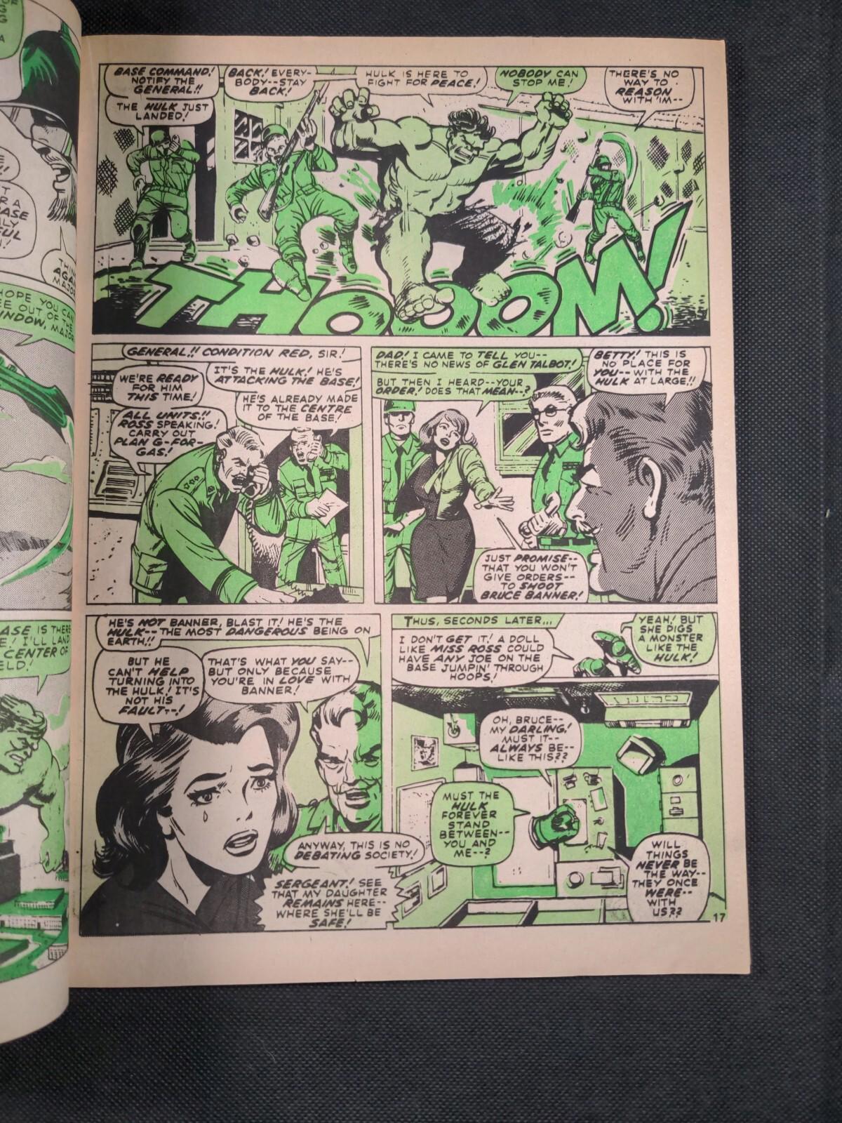 Mighty World of Marvel Issue No 41 July 1973 Vintage Marvel UK Comic