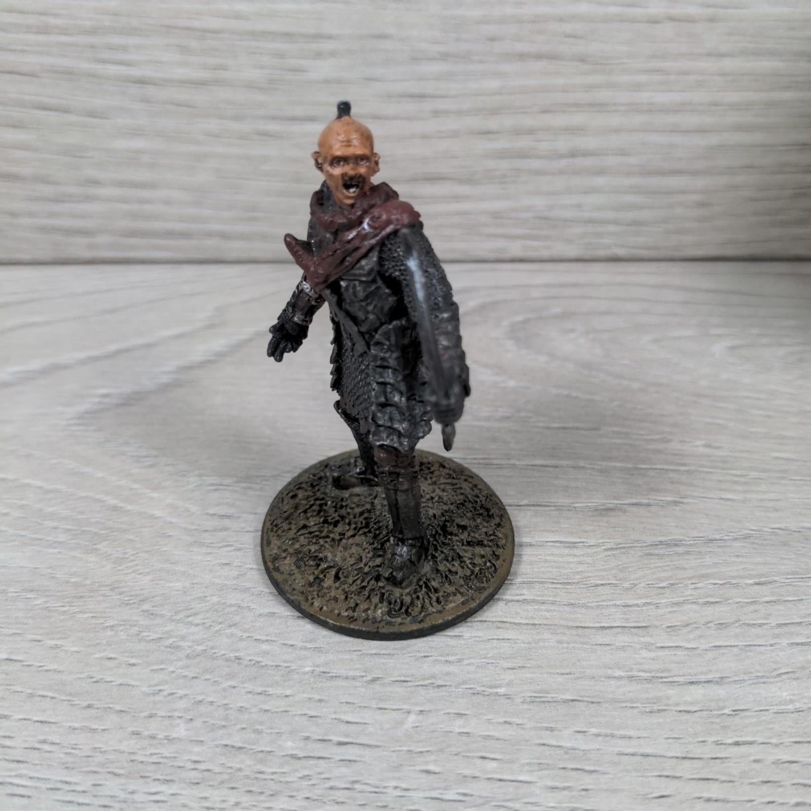 Eaglemoss Orc Archer Lord of the Rings Collectors Models Metal Figure NPL 2005 - Retrorama UK