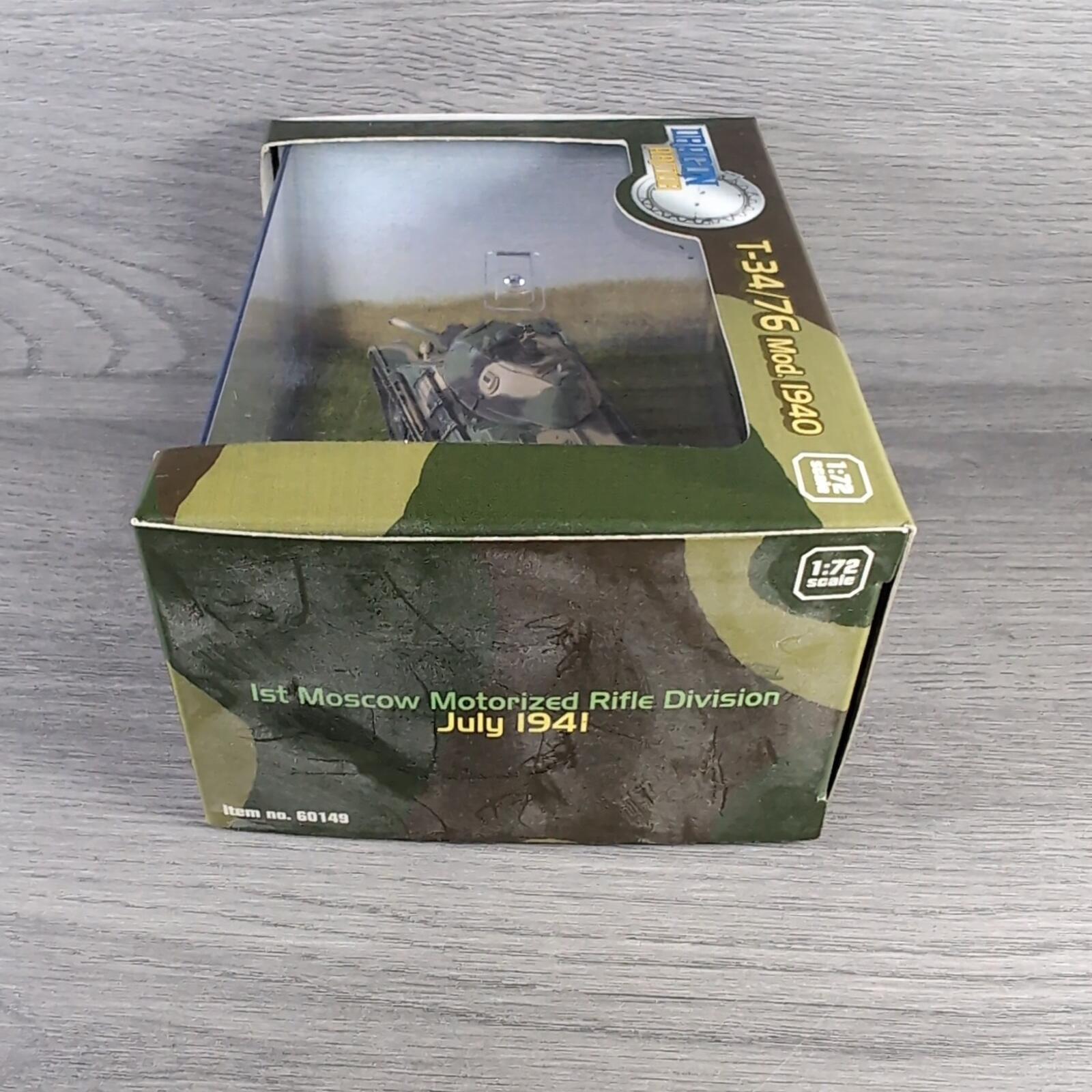 Dragon Armor T-34/76 Mod. 1940 1st Moscow Rifle Division 1941 1:72 Scale 60149
