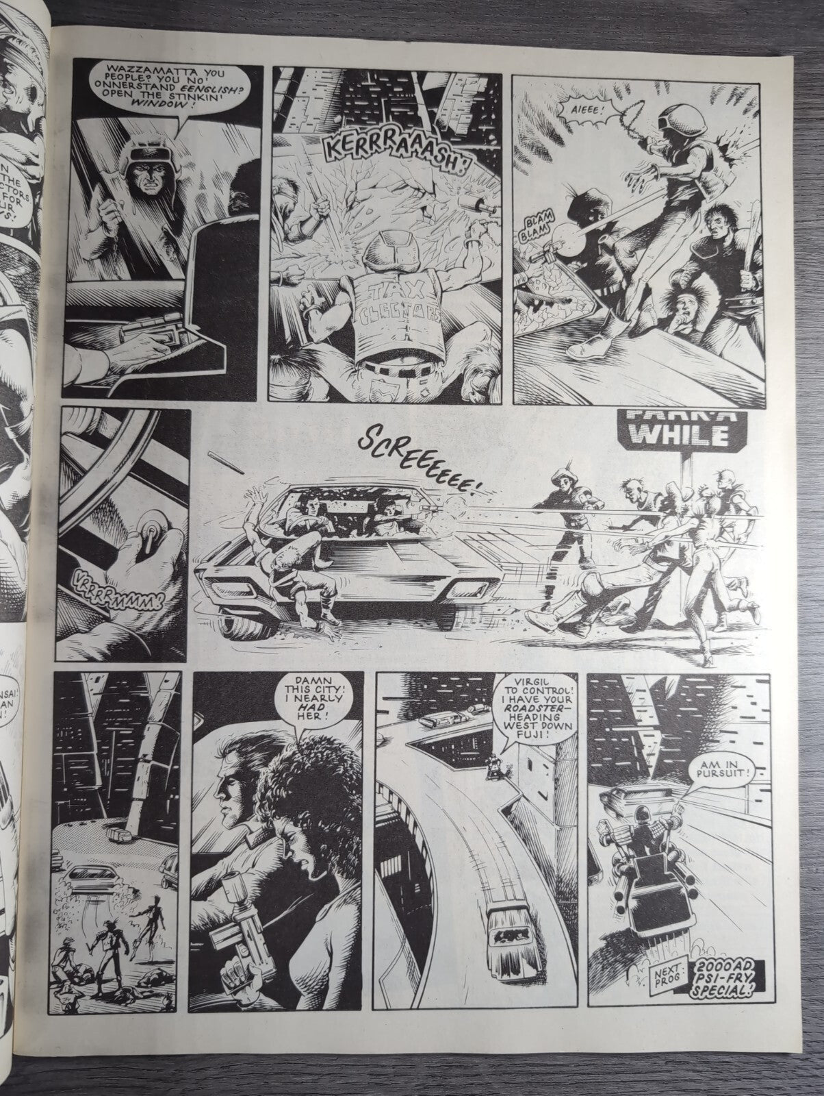 2000AD Prog 524 Featuring Judge Dread Comic 30th May 1987 Vintage Retro Comic