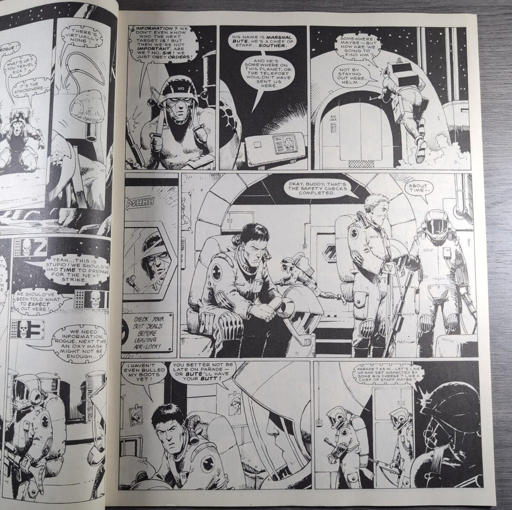 2000AD Prog 568 Featuring Judge Dredd 2nd April 1988 Vintage Comic
