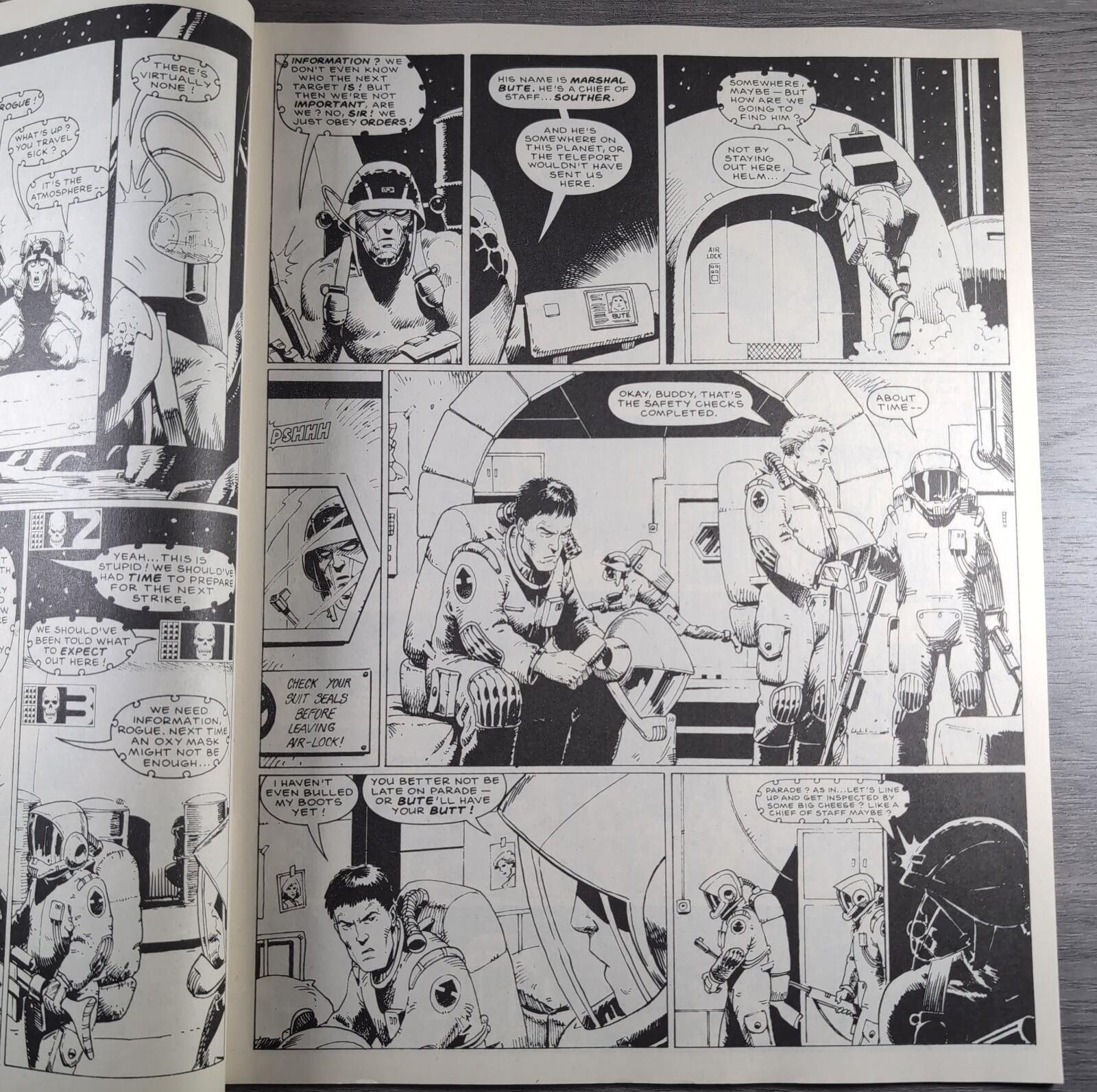 2000AD Prog 568 Featuring Judge Dredd 2nd April 1988 Vintage Comic