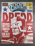 2000AD Prog 527 Featuring Judge Dread Comic 20th June 1987 Vintage Retro Comic