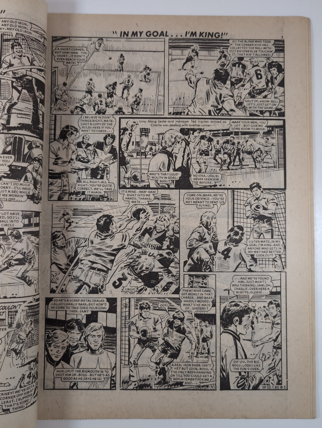 Spike Comic Issue No. 1 Jan 22nd 1983 D.C Thomson Vintage Retro Comic
