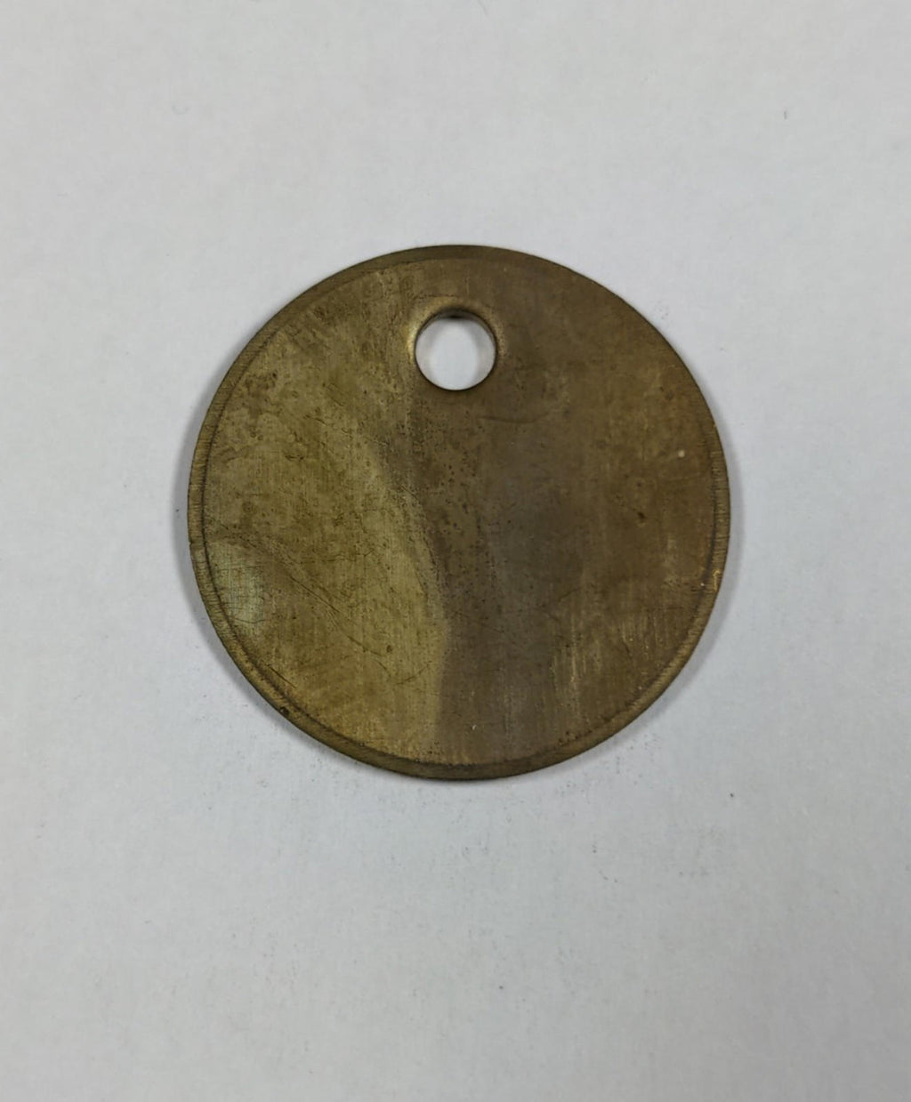 Barnburgh Colliery Blank Brass Miners Pit Check Token Mining Memorabilia
