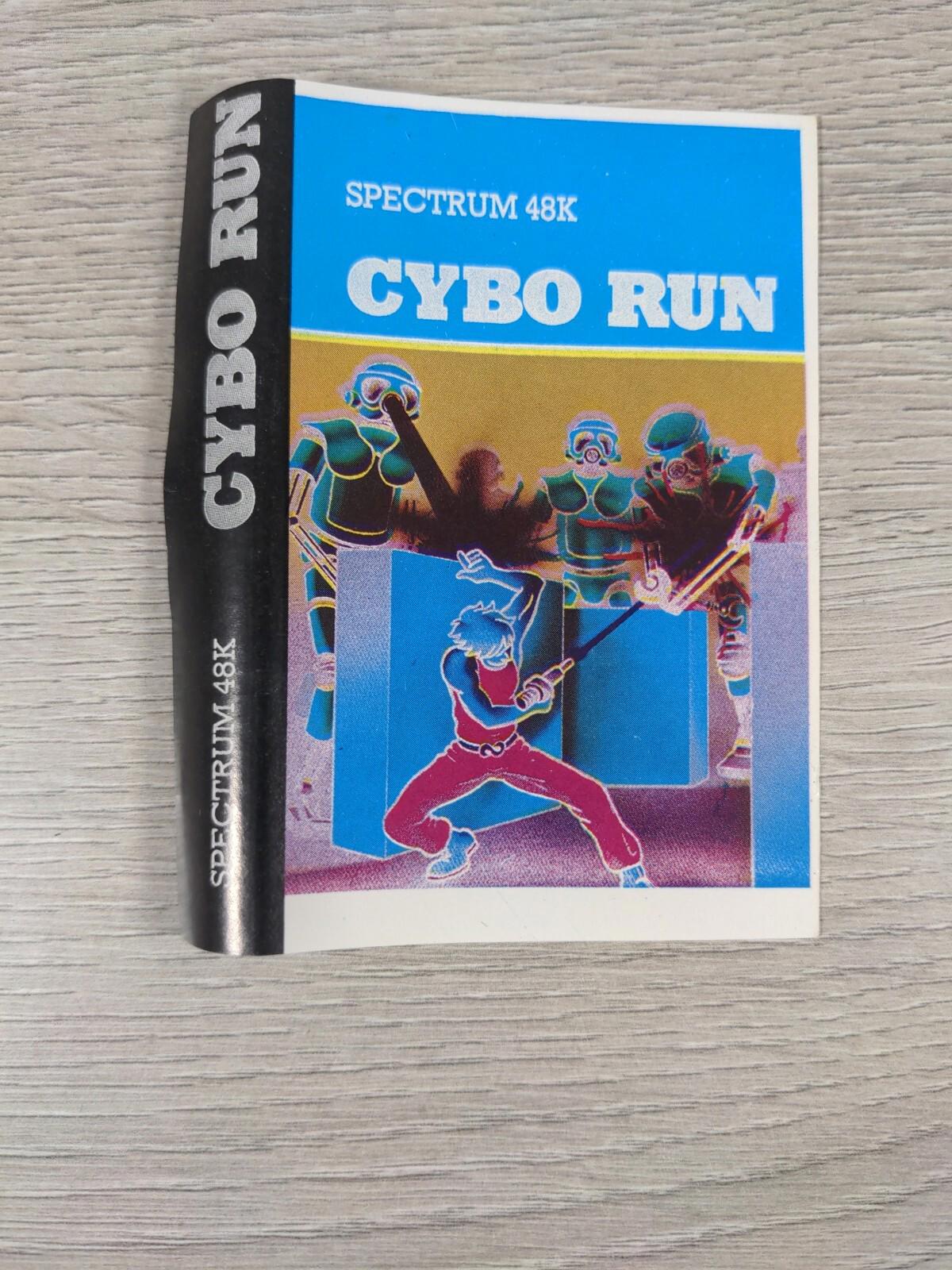 Cybo Run ZX Spectrum 48K 128K Game Cassette Tested & Working