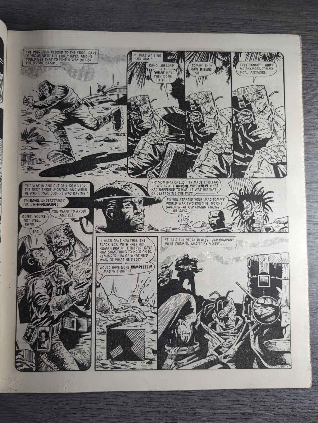 2000AD Prog 519 Featuring Judge Dread Comic 25th April 1987 Vintage Retro Comic