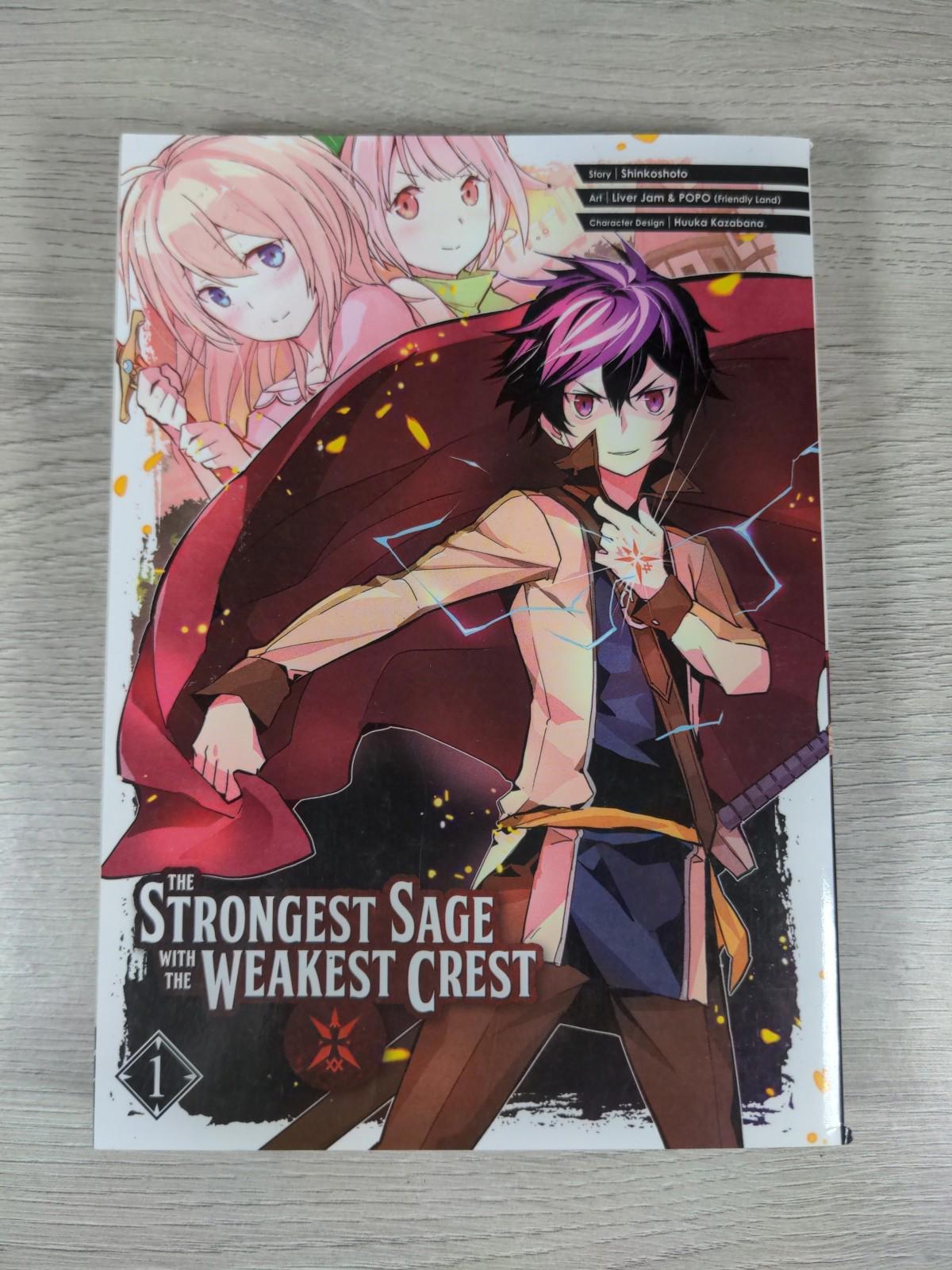 The Strongest Sage With The Weakest Crest No 1  Shinkoshoto Manga Paperback Book