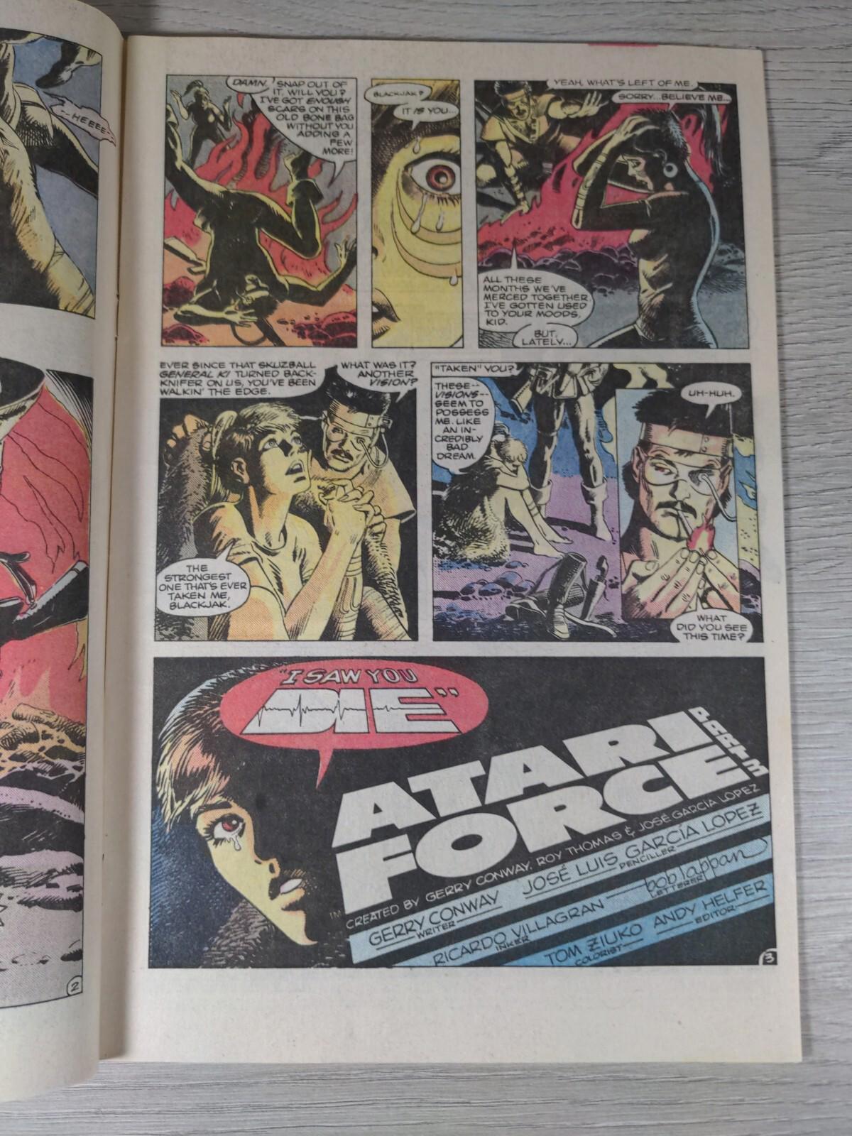 DC Comics Atari Force #3 Vintage Comic 1984 Jerry Conway Jose Luis Vintage Comic
