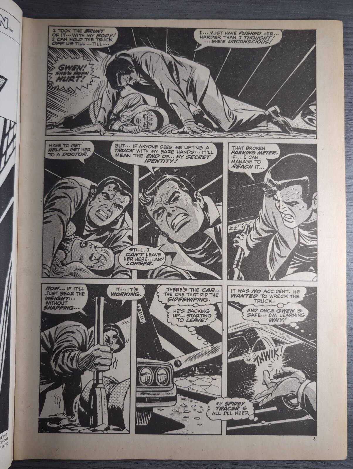 Spider-Man Comics Weekly No 104 Marvel Comics UK 8th February 1975 Vintage Comic