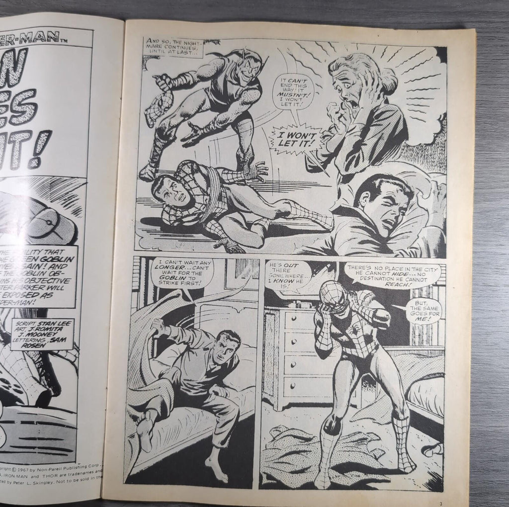 Spider-Man Comics Weekly No 73 Marvel Comics UK 6th July 1974 Vintage Comic