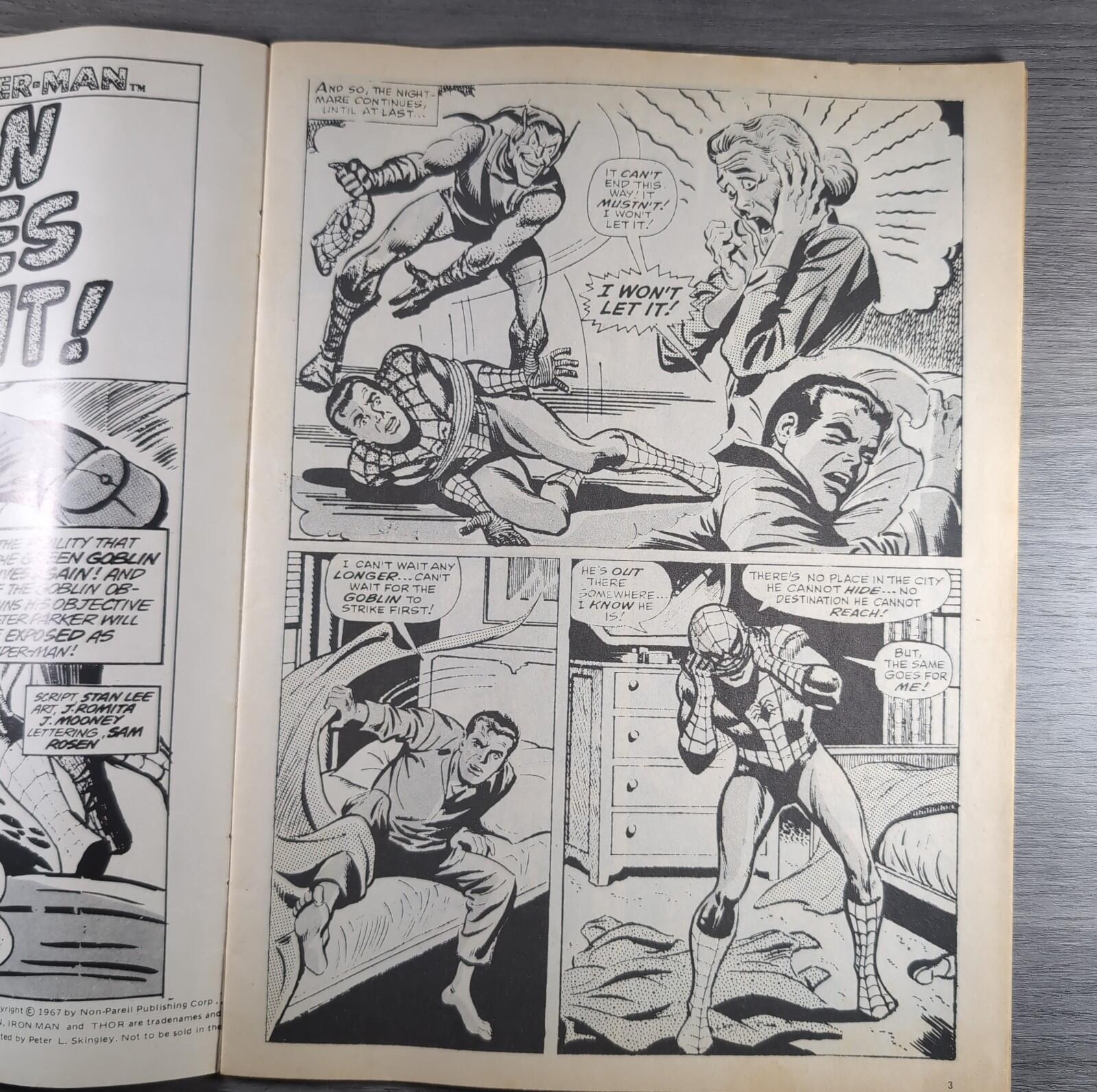 Spider-Man Comics Weekly No 73 Marvel Comics UK 6th July 1974 Vintage Comic