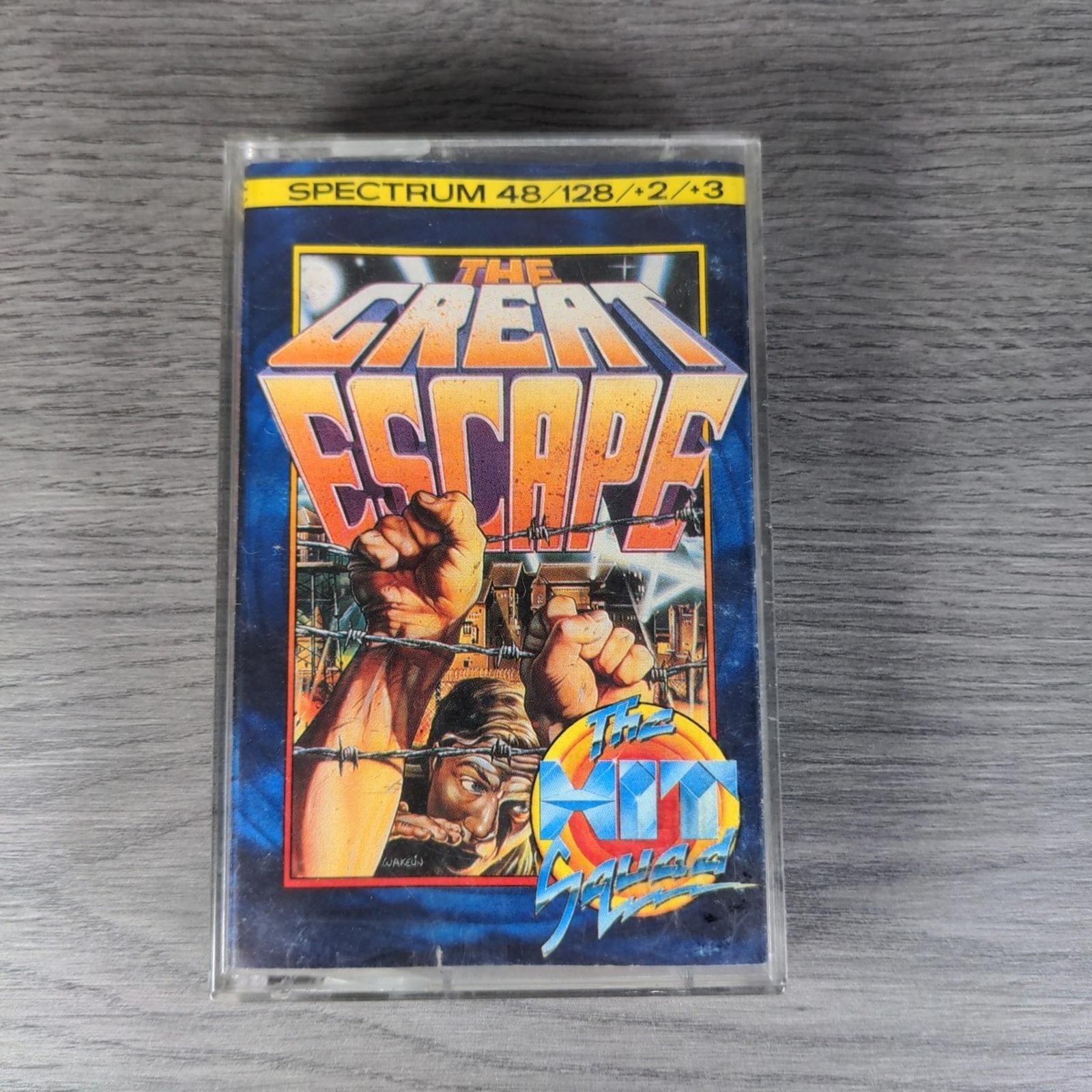 The Great Escape ZX Spectrum 48/128K Game Cassette Tested & Working