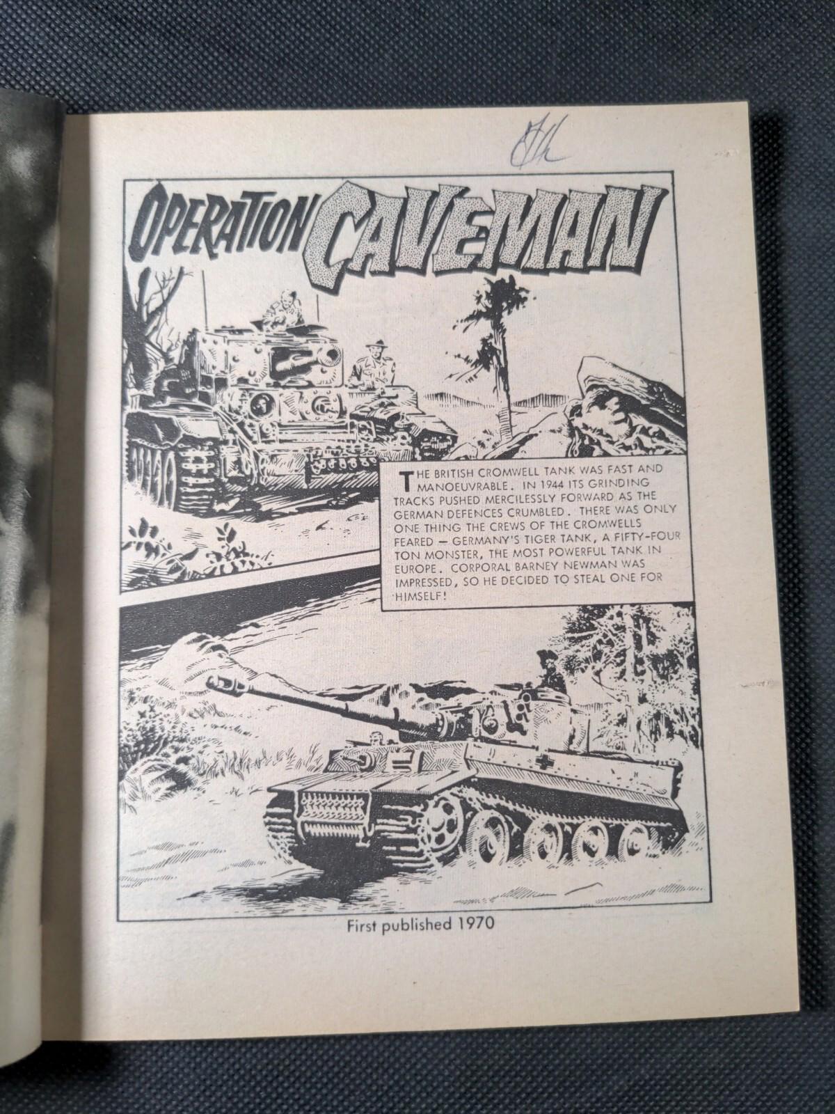 Commando Comic Issue Number 1466 Operation Caveman