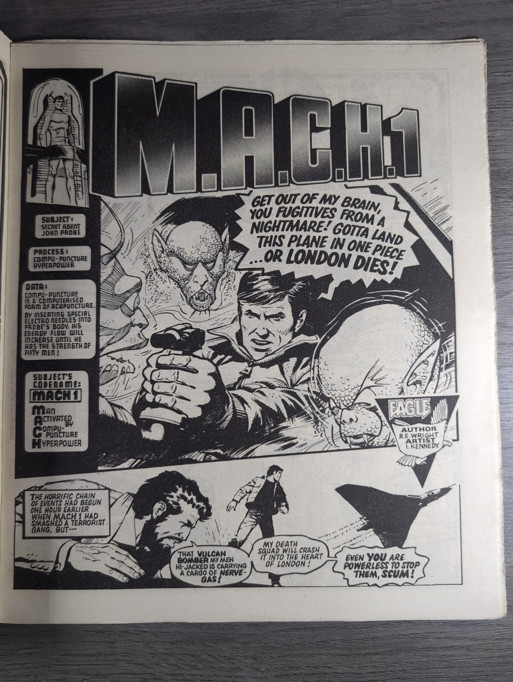 Eagle Comic Issue No. 233 6th September 1986 Vintage Retro UK Comic