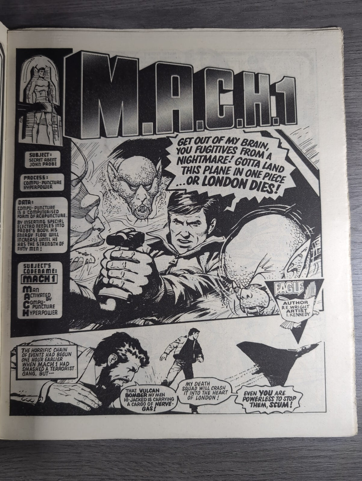 Eagle Comic Issue No. 233 6th September 1986 Vintage Retro UK Comic