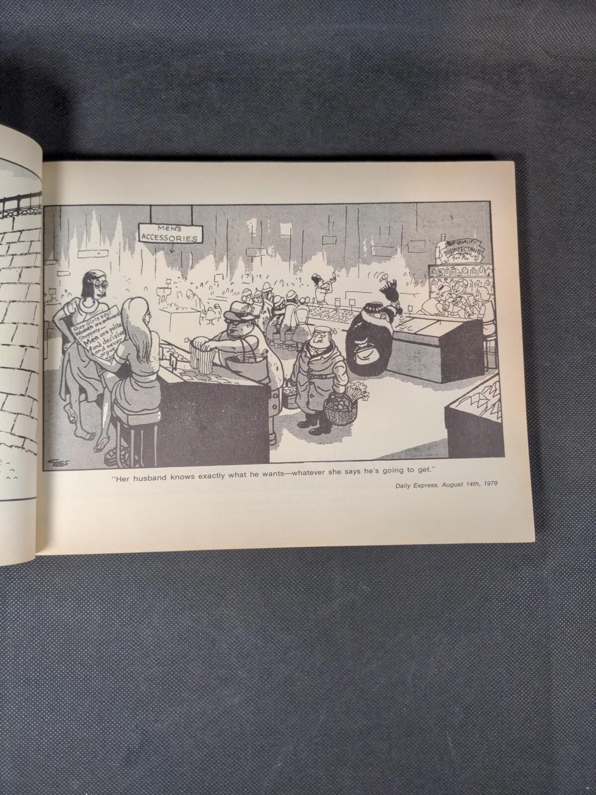 Giles Annual  1980  Thirty-Fourth Series 1980 Vintage Cartoon Book Clipped