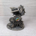 Myth & Magic The Dragon Of Light 3085 The Tudor Mint Pewter Metal Figure