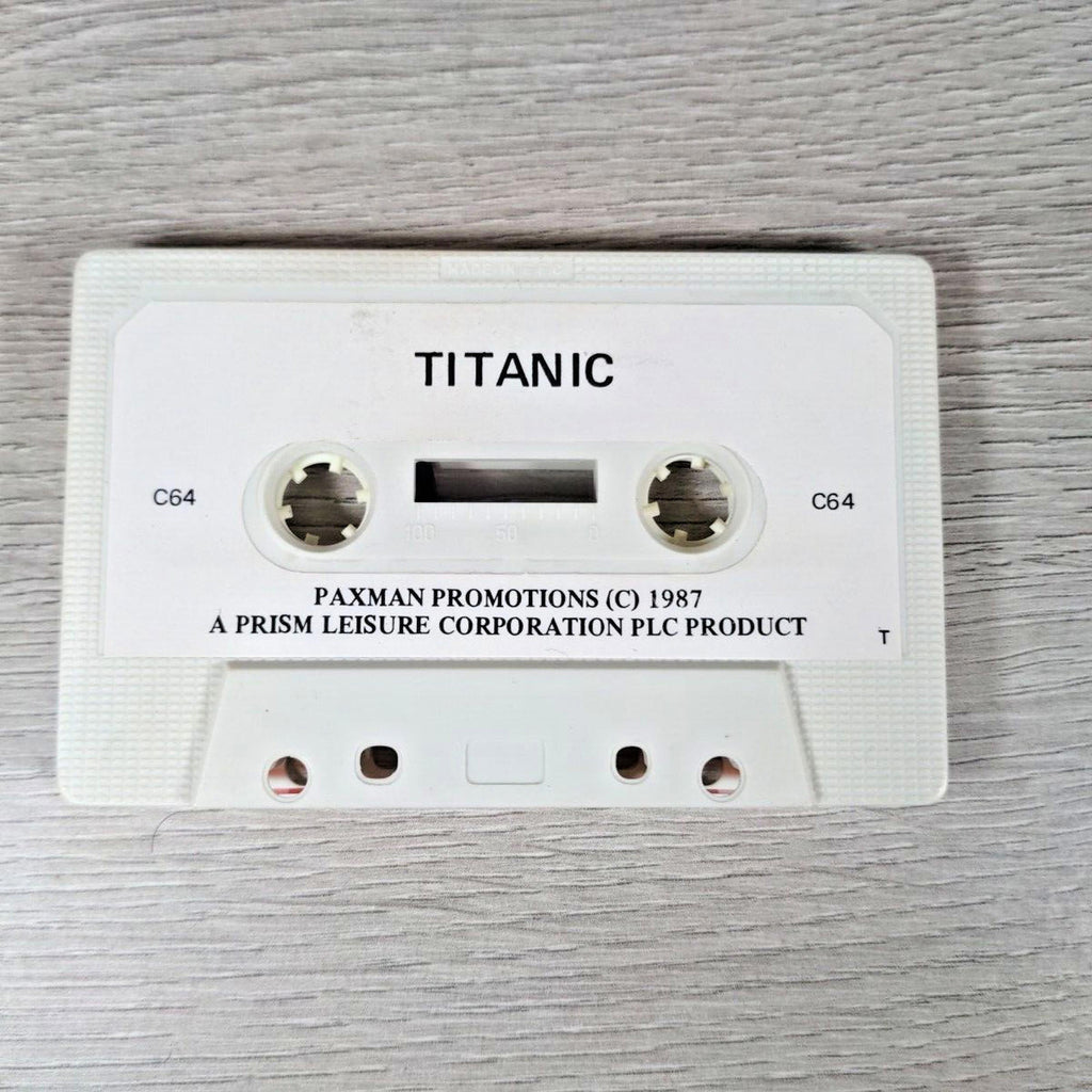 Titanic Commodore 64 C64 Game Cassette Tested & Working