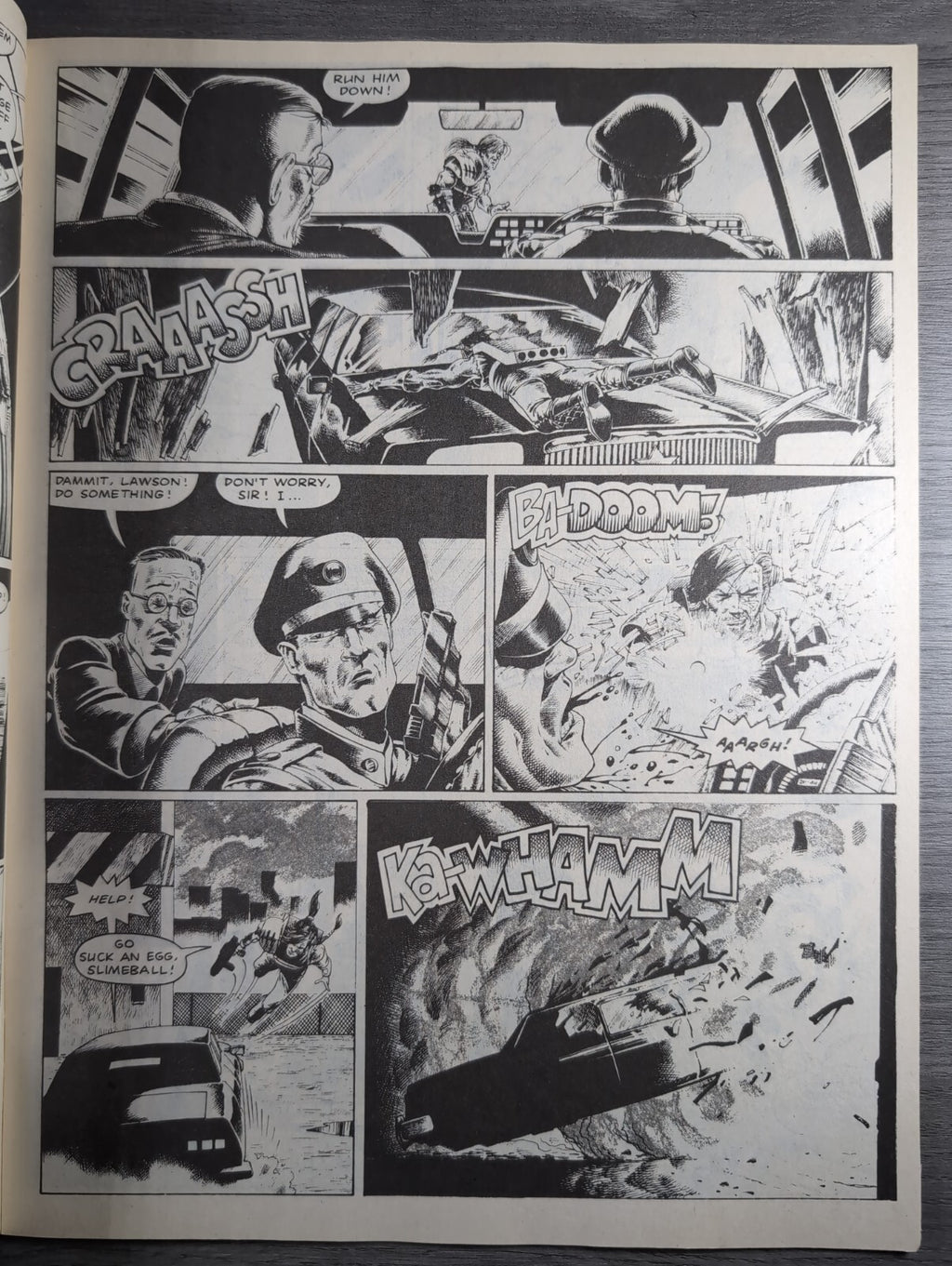 2000AD Prog 675 Featuring Judge Dredd Comic 21st April 1990 Vintage Retro Comic