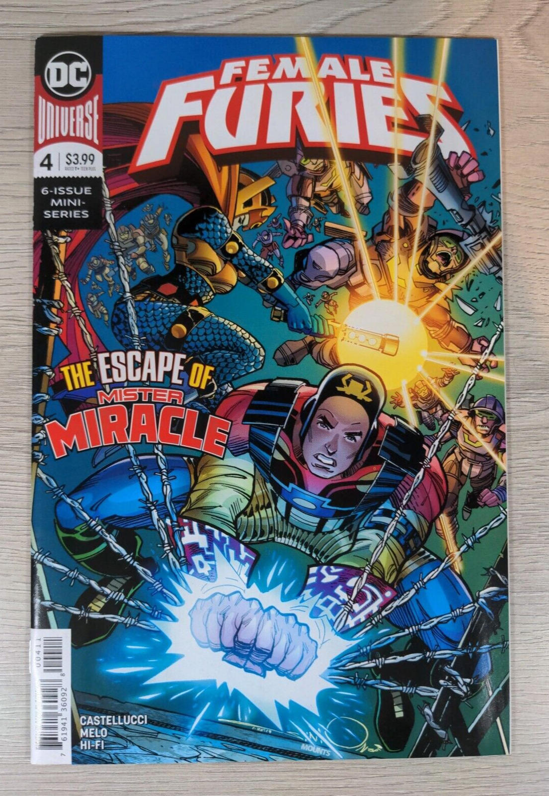 DC Universe - Female Furies Comic issue 4 - The Escape Of Mister Miracle - 2019 - Retrorama UK