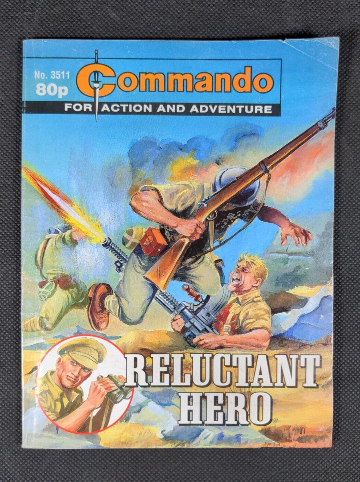 Commando Comic Issue Number 3511 Reluctant Hero - Retrorama UK