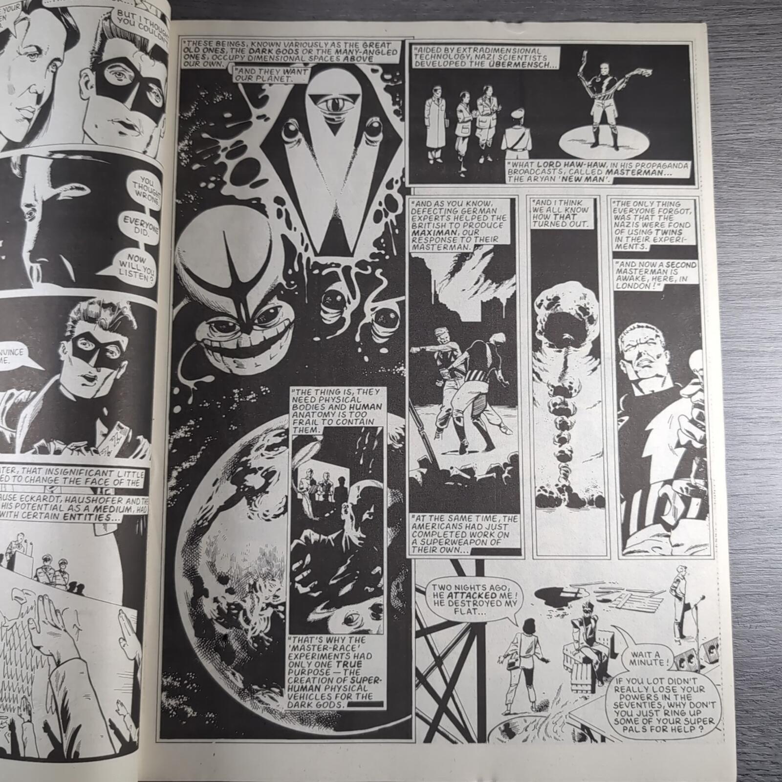 2000AD Prog 539 Featuring Judge Dredd 12th September 1987 Vintage Comic