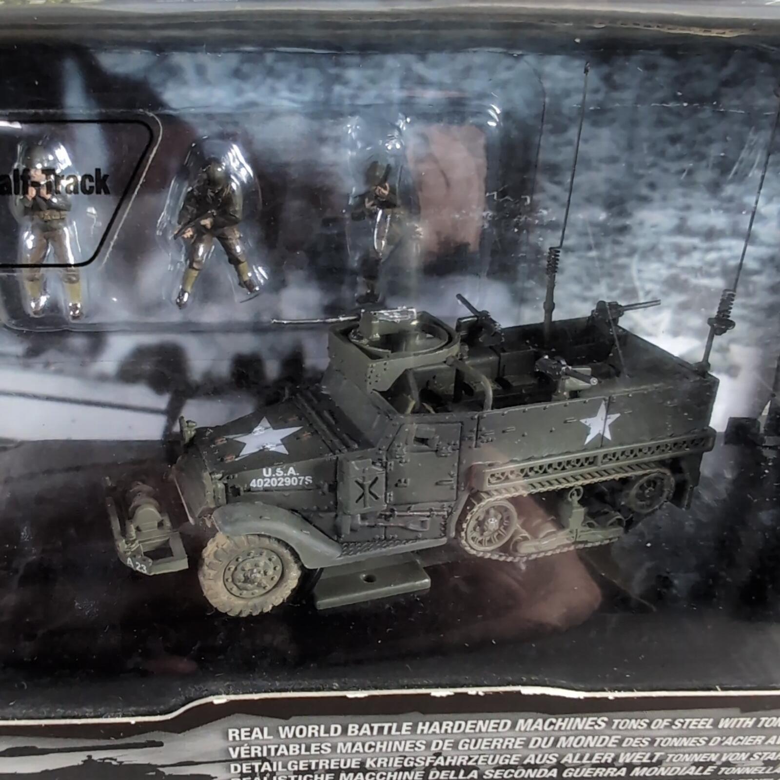 Forces Of Valour U.S. M3A1 Half-Truck Normandy 1944 1:72 Scale Model 85014