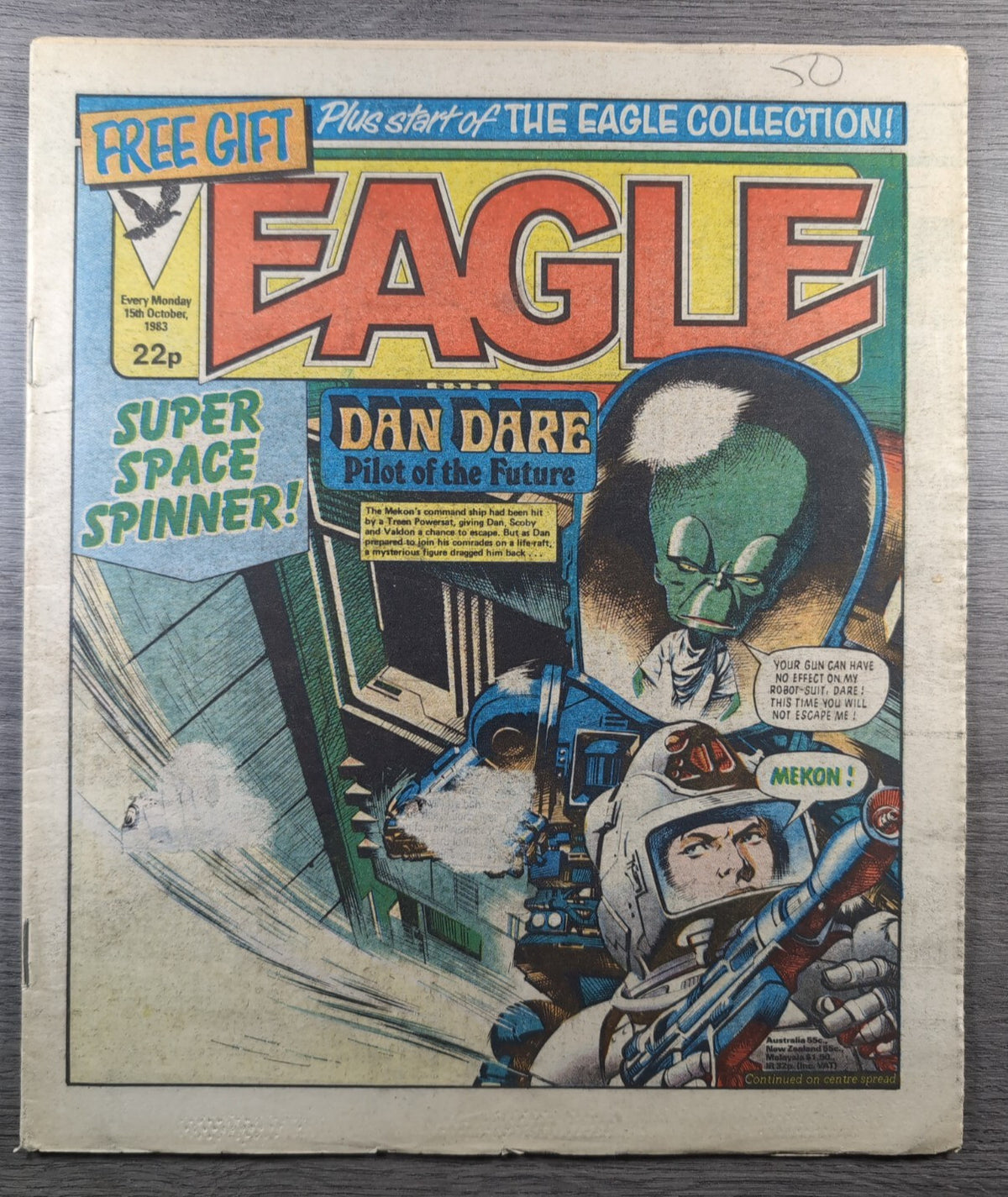 Eagle Comic 15th October 1983 Vintage Retro UK Comic