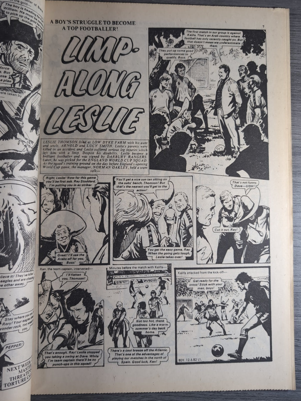 Buddy Comic Issue No 70 12th June 1982 Vintage Retro Comic