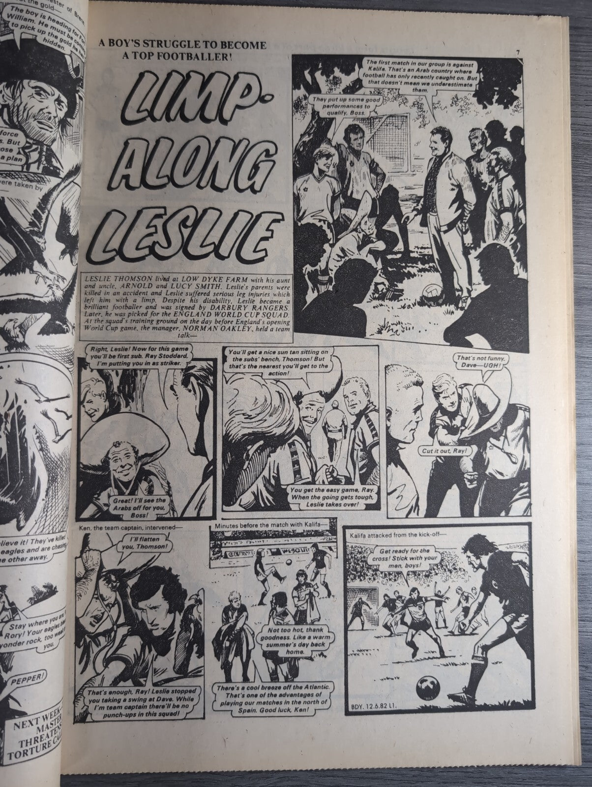 Buddy Comic Issue No 70 12th June 1982 Vintage Retro Comic